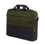 Geanta laptop Trust Lisboa, pentru laptopuri cu diagonala pana in 15.6", 2 compartimente, material POM, RPET Polyester, RPET, volum 2.1 L,  verde