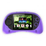 Consola jocuri portabila Serioux, ecran 2.7", rezolutie 960x240 pixeli, 200 jocuri incluse, alimentare 3 baterii AAA sau prin miniUSB, culoare mov