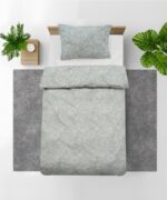 Set de pat single bumbac, 92 gsm,Paisley - Image 2
