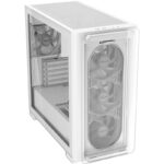 Carcasa ASUS A23 PLUS TG ARGB WHITE, RGB, Mid Tower, White - Image 3