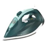 Fier de Calcat PHILIPS Seria 7000 DST7031/70, 2800W, 250g/min, 300ml, Talpa SteamGlide Plus, Verde-Alb