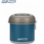 CASEROLA TERMICA 600 ML, LOCA, ALBASTRU, HEINNER