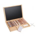 TABLA DIN LEMN CU 39 DE PIESE, MOMKI - Image 2