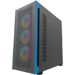 Carcasa Aqirys Sargas, RGB, Mid Tower, Black - Image 3