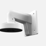 Suport de montaj pe perete Hikvision DS-1272ZJ-110-TRS, material aliaj de aluminiu si metal, dimensiuni: 122×120×169mm, greutate: 605g