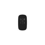Telecomanda wireless AX PRO Hikvision DS-PKF1-WE(B)/BK, 868MHz two-way Tri-X wireless technology, 4 butoane programabile, distanta comunicare: 900m in camp deschis, modalitati multiple de inrolare, complet configurabil la distanță prin APP, baterie 3V:  1x CR2032 ( inclusa), durata de viata a