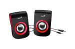 Boxe Genius SP-Q180 2.0 cu fir, RMS: 6W (2 x 3W), USB , rosu - Image 2