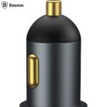 Incarcator auto Baseus Share Together, 1 x USB Output 5V/3A, 1 x USB Type-C max 5V/3A si 1 x bricheta auto 60W, total output 120W, pt. bricheta auto, gri - Image 5