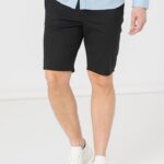 PANTALONI SCURT CASUAL BARBATI BLACK XL