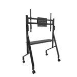Stand mobil de podea Neomounts 55"-86" 76kg VESA 100x100 - 900x600 negru - Image 3