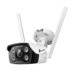 "TP-LINK VIGI 4MP Outdoor Bullet Network WIFI Camera,VIGI C340-W(4mm), 1/3""Progressive Scan CMOS, obiectiv: 4mm, F1.6,  unghi vizualizare  Horizontal FOV: 79°, Vertical FOV: 43°, Diagonal FOV: 93°distanta IR: 30mm, interfata : 2.4 GHz, 1 x RJ45 10/100M. Ip66"