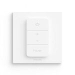 Intrerupator cu variator Philips Hue, Wireless, ZigBee, baterie1xCR2032inclusa, IP20, Alb