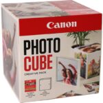 CANON PP-201 13x13CM PHOTO CUBE White / Pink, 40 coli, 1 x rama foto,