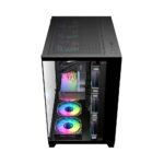 Carcasa 1STPLAYER Gaming MV8 Cube Tower NEGRU - Image 2