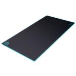 MousePpad Spacer gaming, cauciuc si material textil, 1200 x 600 x 3 mm, negru - Image 2