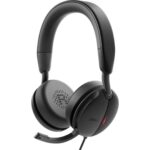 Casti Head-band DELL Pro Plus Wired ANC Headset - WH5024, Cu fir, noise-canceling, Negru - Image 8