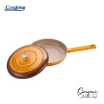 TIGAIE ALUMINIU TURNAT + CAPAC 26x5CM, NICOLAI TAND, ORIGINI, COOKING BY HEINNER - Image 2