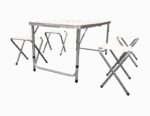 HEINNER SET 4 SCAUNE+MASA PLIABILA SERVIETA