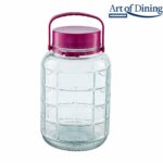 BORCAN STICLA CU CAPAC PLASTIC 5L ,ART OF DINING BY HEINNER