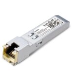 "1000BASE-T RJ45 SFP Module SPEC: 1000Mbps RJ45 Copper Transceiver, Plug and Play with SFP Slot, Up to 100 m Distance (Cat5e or above)"