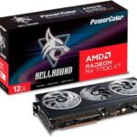 Placa Video POWER COLOR Hellhound AMD Radeon RX 7700 XT 12GB, 192 bit GDDR6, PCIE 4.0, 1x HDMI 3x DP