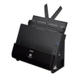 Scanner Canon DRC225II, dimensiune A4, tip sheetfed, viteza de scanare 25ppm alb-negru si color,50IPM, Duplex, rezolutie optica 600dpi, senzor CIS, software inclus: ISIS /TWAIN Driver (Windows 2000/XP Pro/XP Home/Vista/7/8/10), CaptureOnTouch, Nuance eCopy PDF Pro Office, CardIris Plug-in