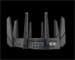 Asus Quad-band WiFi Gaming Router GT-AXE16000; Network Standard: WiFi 6 (802.11ax), WiFi 6E (802.11ax), Backwards compatible with 802.11a/b/g/n/ac Wi-Fi, 2.4GHz 1148Mbps, 5G-1Hz 4804Mbps, 5G-2Hz 4804Mbps, 6GHz 4804Mbps, 8 antene externe, 4 antene interne, Procesor: 2.0Ghz, 256Mb flash, 2Gb RAM - Image 4