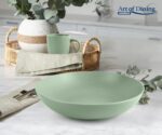 SET 6 FARFURII ADANCI CERAMICA 20 CM, YVONNE, ART OF DINING BY HEINNER - Image 2