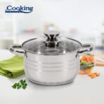 SEMIOALA INOX + CAPAC 20x12.5 CM, 3.6 L, COOKING BY - Image 2