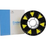 CREALITY ENDER PLA 3D Printer Filament, Yellow, 1KG Printing temperature: 200, Filament diameter: 1.75mm, Tensile strength: 60MPa, Size of filament wheel: Diameter 200mm, height 70mm, hole diameter 56mm.