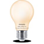 Bec LED inteligent Philips Bulb A60, Wi-Fi, Bluetooth, E27, 7W (60W) ,806lm, lumina alba (2700-6500K), mat