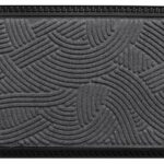 COVORAS INTRARE ANTIDERAPANT CU MARGINE CAUCIUCATA 40X60 CM, GRI, HEINNER HOME