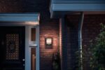 Aplica LED pentru exterior cu senzor de miscare Philips PETRONIA, 3.8W ,800 lm, lumina calda (2700K), IP44, 227x190x60mm, Antracit - Image 4