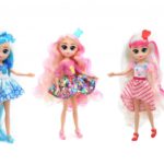 SET DE 5 PAPUSI, SWEETYZ, 23 CM