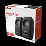 Boxe Stereo Trust Remo 2.0 Speaker Set, 8W, negru - Image 8