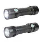 Lanterna dubla PNI Adventure F200 din aluminiu cu LED, acumulator 4000mAh si port micro USB, 3 LED-uri cu deschidere mare si unul cu focus, ambele au 3 niveluri de putere, Tip led: Osram P8, pUTERE: 1 x 10W si 3 x 5W, Capacitate acumulator: 4000mAh, Material: Aluminiu anodizat, Clasa de - Image 6