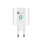 Alimentator retea Spacer Quick Charge 36W, 1 x USB Type-C 20W + 1 x USB QC 3.0, 2 X USB 2.4A, alb - Image 2