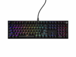 Tastatura gaming mecanica cu fir Genesis Thor 404 , iluminare RGB, switch-uri Peach, 107 taste, 11 butoane multimedia, negru - Image 2
