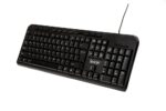 Tastatura Spacer SPKB-169 cu fir, USB, multimedia, 104 taste + 11 taste multimedia, anti-spill, negru - Image 3
