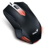 MOUSE GENIUS X-G200, gaming, cu fir, USB, optic, 1000 dpi, butoane/scroll 3/1, negru