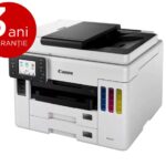 Multifunctional inkjet color CISS Canon Maxify GX7040, ( Print, Copy,Scan, Fax, Cloud), dimensiune A4 , duplex printare, ADF, viteza 24 ppm alb-negru, 15.5 ppm color, rezolutie 600X1200 dpi, alimentare hartie 250+250+100 coli, Scannet CIS, rezolutie scanare:1200x1200, 99 copii max,zoom:25%-400%
