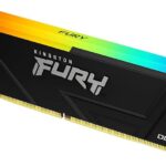 Memorie RAM Kingston FURY Beast RGB, 32GB DDR4, 3200 MHz, CL16