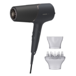 Uscator de par PHILIPS Seria 5000 BHD538/30, 2300W, 2 viteze, 3 trepte, Temperatura, Negru, L x A x I (mm) 110x265x255