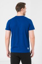 TRICOU  LOGO MULTICOLOR BARBATI   ROYAL BLUE-XL - Image 3
