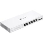 Switch TP-Link cu 28 de porturi, 24× Gigabit 802.3af/at PoE+