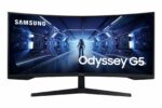 Monitor Samsung 34" LC34G55TWWPXEN, Curvature: 1000R, Diagonal (inch): 34, Diagonal (cm): 86, Aspect ratio: 21:9, Panel: VA, Resolution: 3440x1440, Refresh Rate: 165Hz, Response time MPRT: 1ms, Brightness (max): 250 cd/㎡, Contrast (static) : 2500:1, Contrast (dynamic): Mega Infinity DCR, Viewing - Image 2