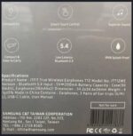 Samsung ITFIT True Wireless In-Ear Buds T12 White (BT5.4, IP44, - Image 3
