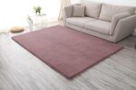 Covor Heinner Shaggy soft blanita Mov 70x140 cm - Image 2