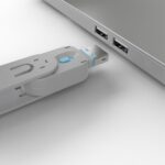 Lindy LY-40622, USB Type A Port Blocker Key, blue - Image 2