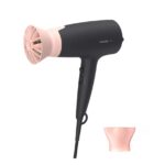 Uscator de par PHILIPS BHD350/10, 6 viteze, 6 trepte temperatura, 2100W, Negru-Roz